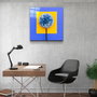 Wallity Pintura Decorativa de Vidrio Templado Multicolor 40 x 40
